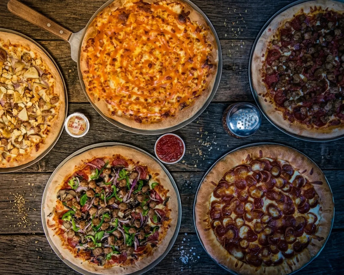 Halal pizza and kabab at Checkers Pizza & Kabab on Whyte Ave, Edmonton
